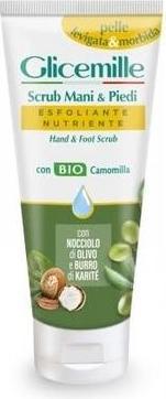 Actual product image Glicemille Hand & Foot Scrub with Organic Chamomile Exfoliation Nourishing 100ml (Foot deodorant & powder, 100 ml)