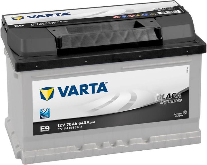 Varta Black Dynamic E9 (12 V, 0.07 Ah, 640 A)