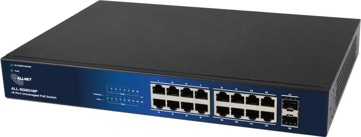 Actual product image Allnet Switch smart managed Layer2 12 port o 12x 12 SFP+ 10GbE o 19" o ALL-SG9312M-10G o Core switch (12 ports)