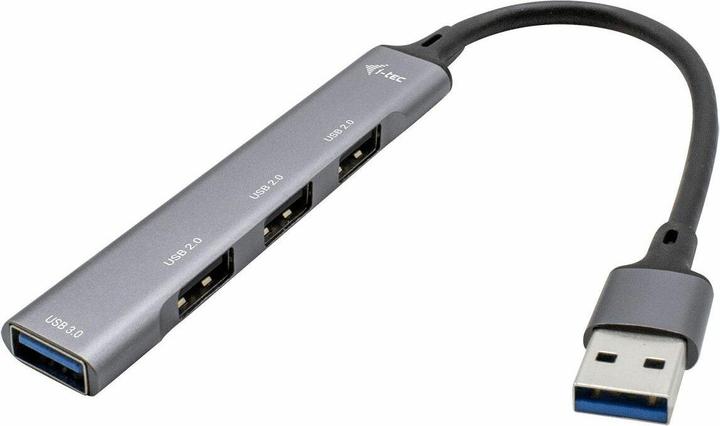 Produktbild i-tec U3hubmetalmini4 (USB-A, 4 Ports)
