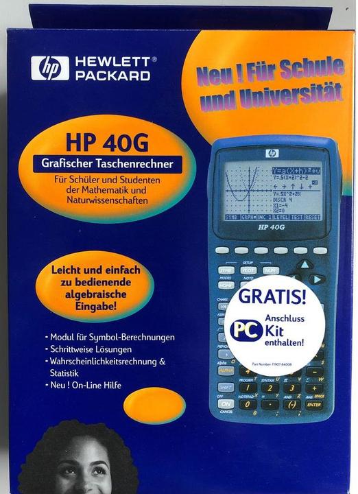 Immagine prodotto HP 40G Grafikrechner (Batterie)
