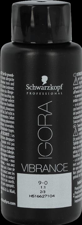 Image du produit Schwarzkopf Professional Coloration pour cheveux IGORA Vibrance NOUVEAU (9-0 Blonde extra claire)