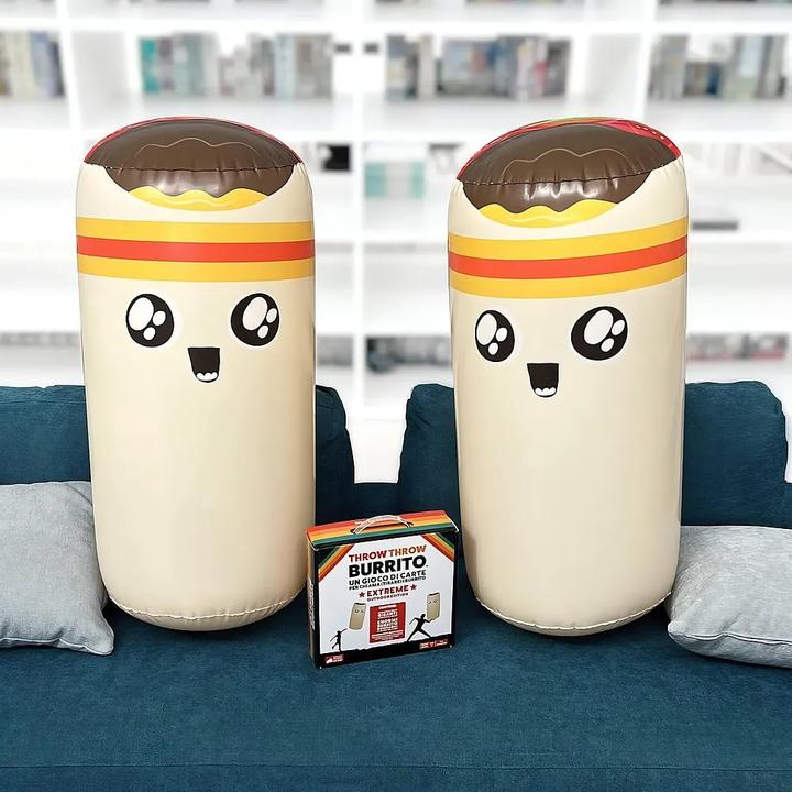 Actual product image Asmodée 8622 - ASMODEE - Throw Throw Burrito Extreme Outdoor Edition (Italian, 2 - 6 Players)