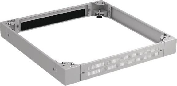 EFB Elektronik Sockel 800x800, H=100 mm, RAL9005, für Schrankserie PRO, Bestehend aus 4 sehr stabile
