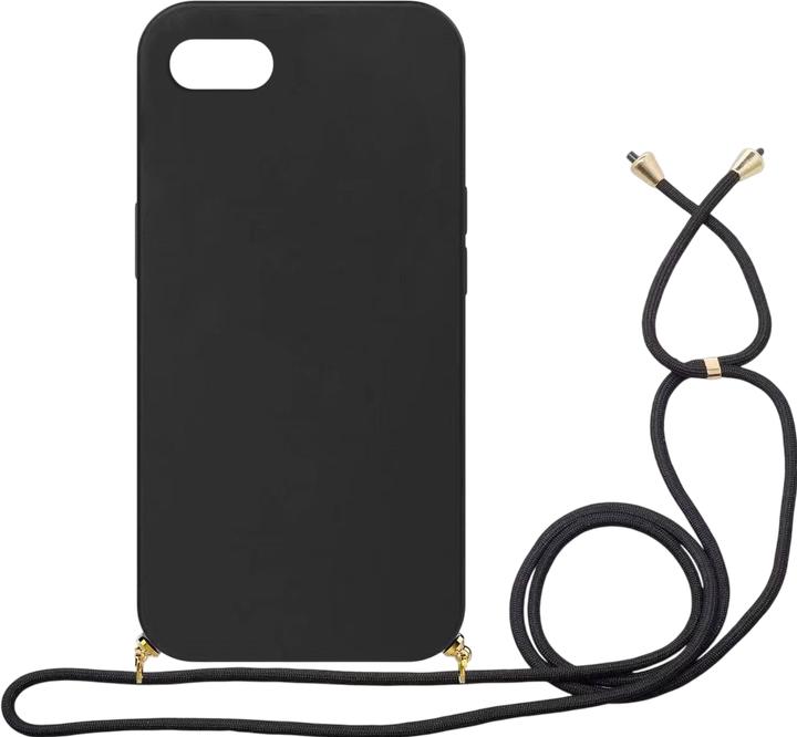 Produktbild mobileup Eco Case with Lanyard for iPhone 6 Plus / 7 Plus / 8 Plus - Black (Apple iPhone 6 Plus)