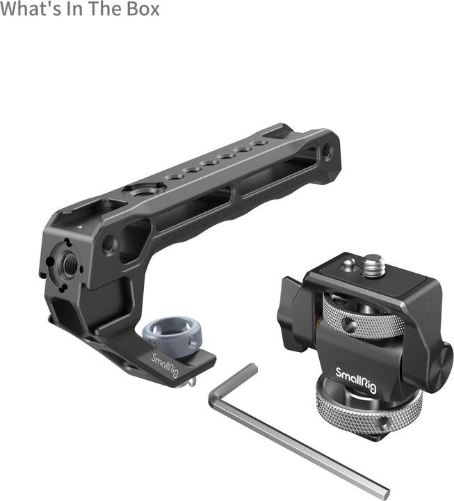 Image du produit SmallRig Poignée supérieure avec kit de support du moniteur (Accessoires pour moniteurs, Poignée)