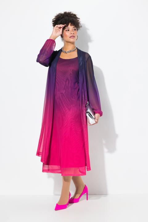 Produktbild Miamoda Jacke, gerade Passform, Mesh mit Farbverlauf (44)