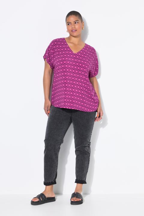 Produktbild Studio Untold Mom-Jeans, Nadelstreifen, 5-Pocket (52)