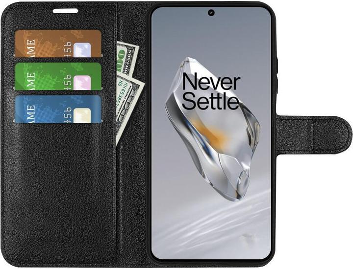 Actual product image Cover-Discount OnePlus 12 - Leather case cover black (OnePlus 12)