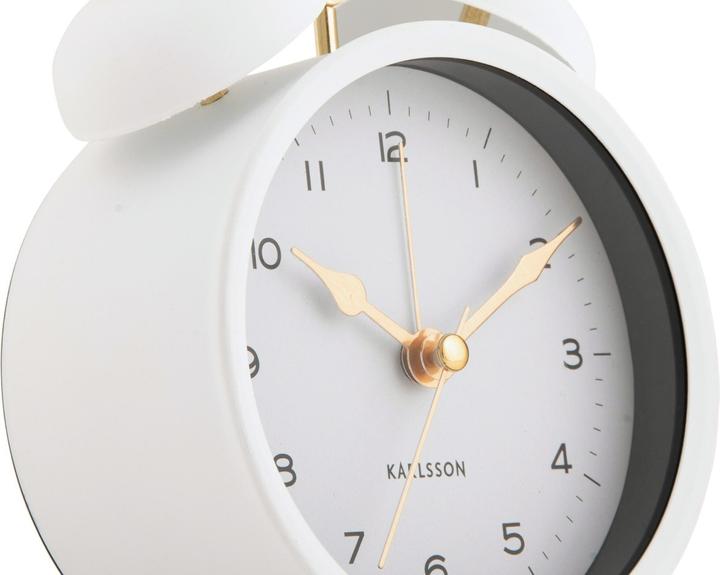 Image du produit Karlsson Réveil classique Twin Bell White