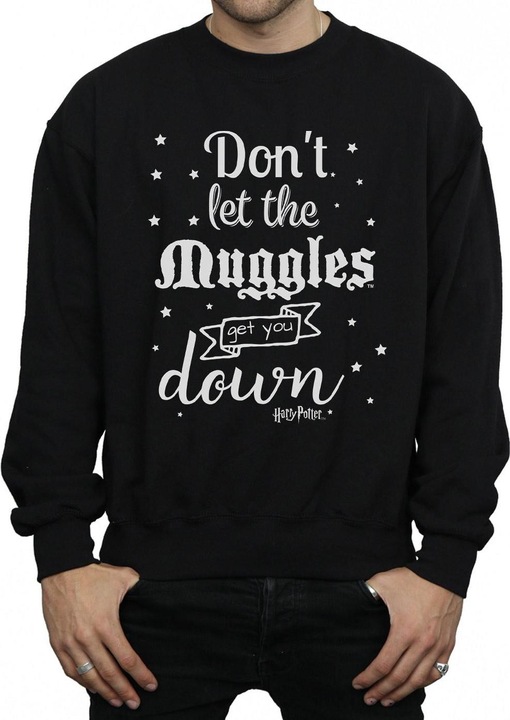 Actual product image Mens Don't Let The Muggles Sweatshirt (L)
