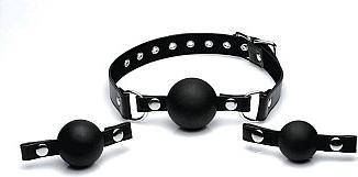 Produktbild XR Brands Interchangeable Silicone Ball Gag Set