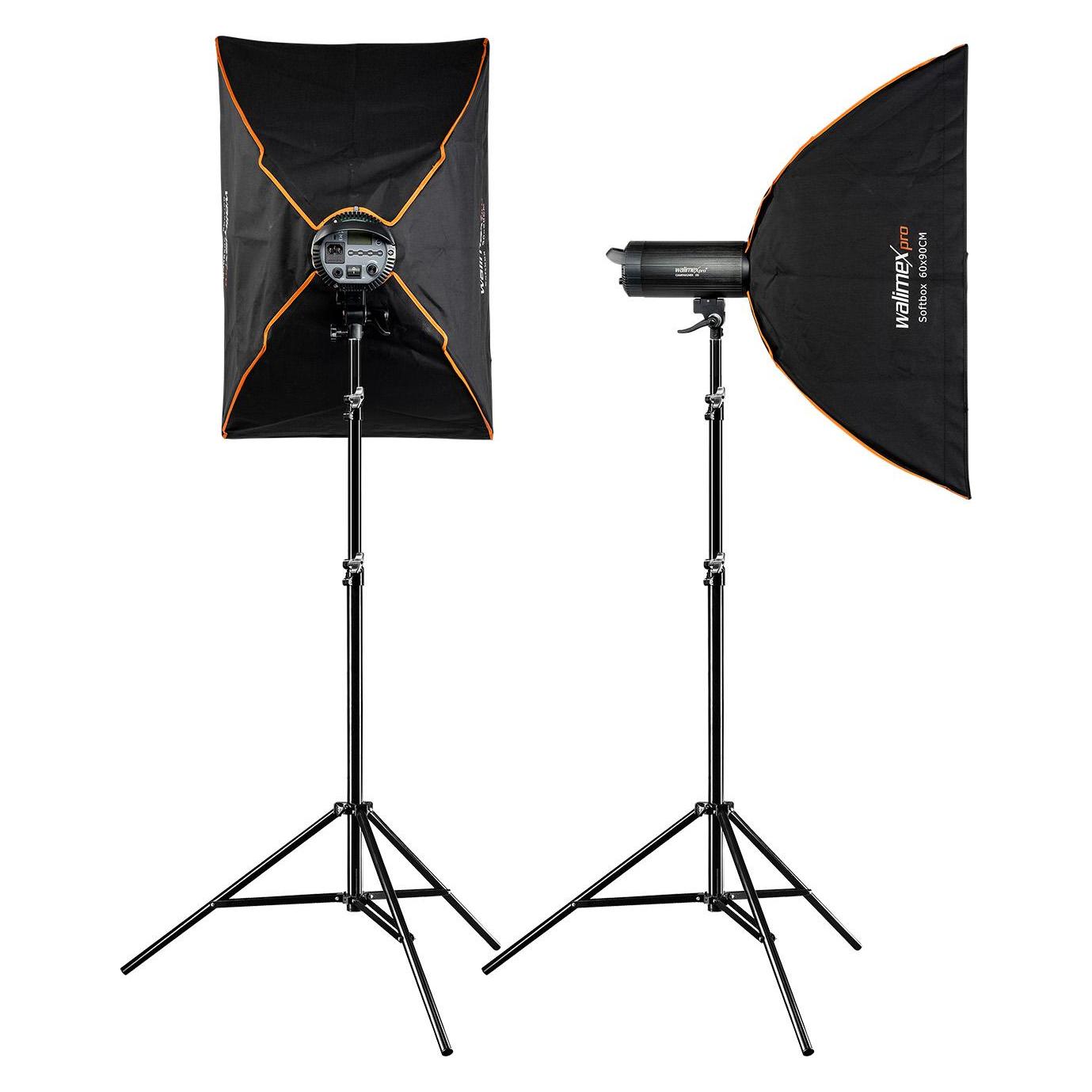 Walimex pro Campaigner 400 HS Set Double (Set, 400 Ws) (23382)