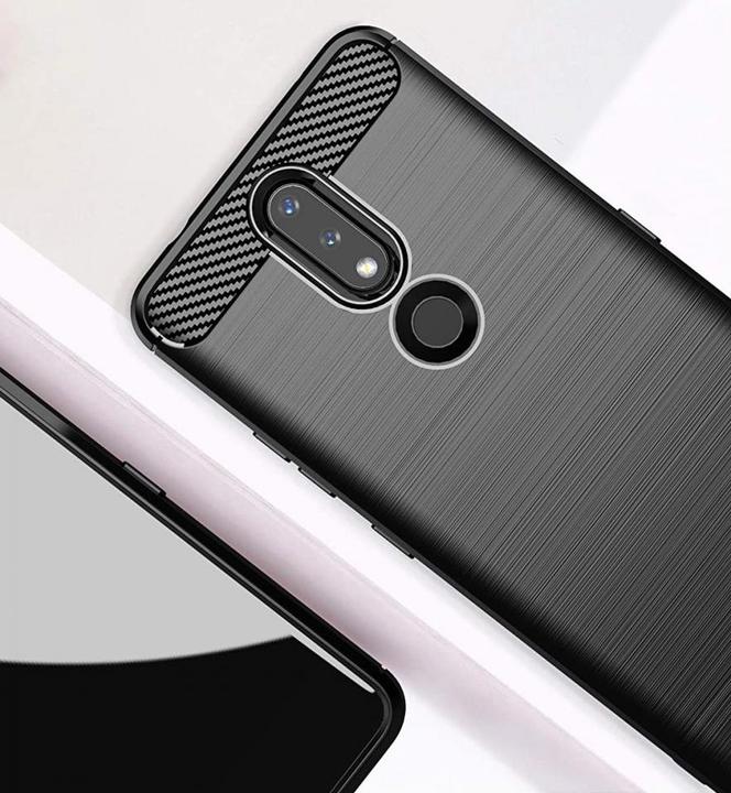 Immagine prodotto Screenguard Nokia 2.4 Cover Carbon Brushed Soft TPU (Nokia 2.4)