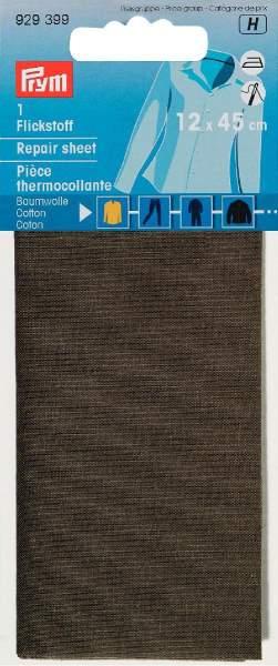 Image du produit Prym Tissu à raccommoder, kaki 12 x 45 cm, carte, thermocollant, 100 % CO