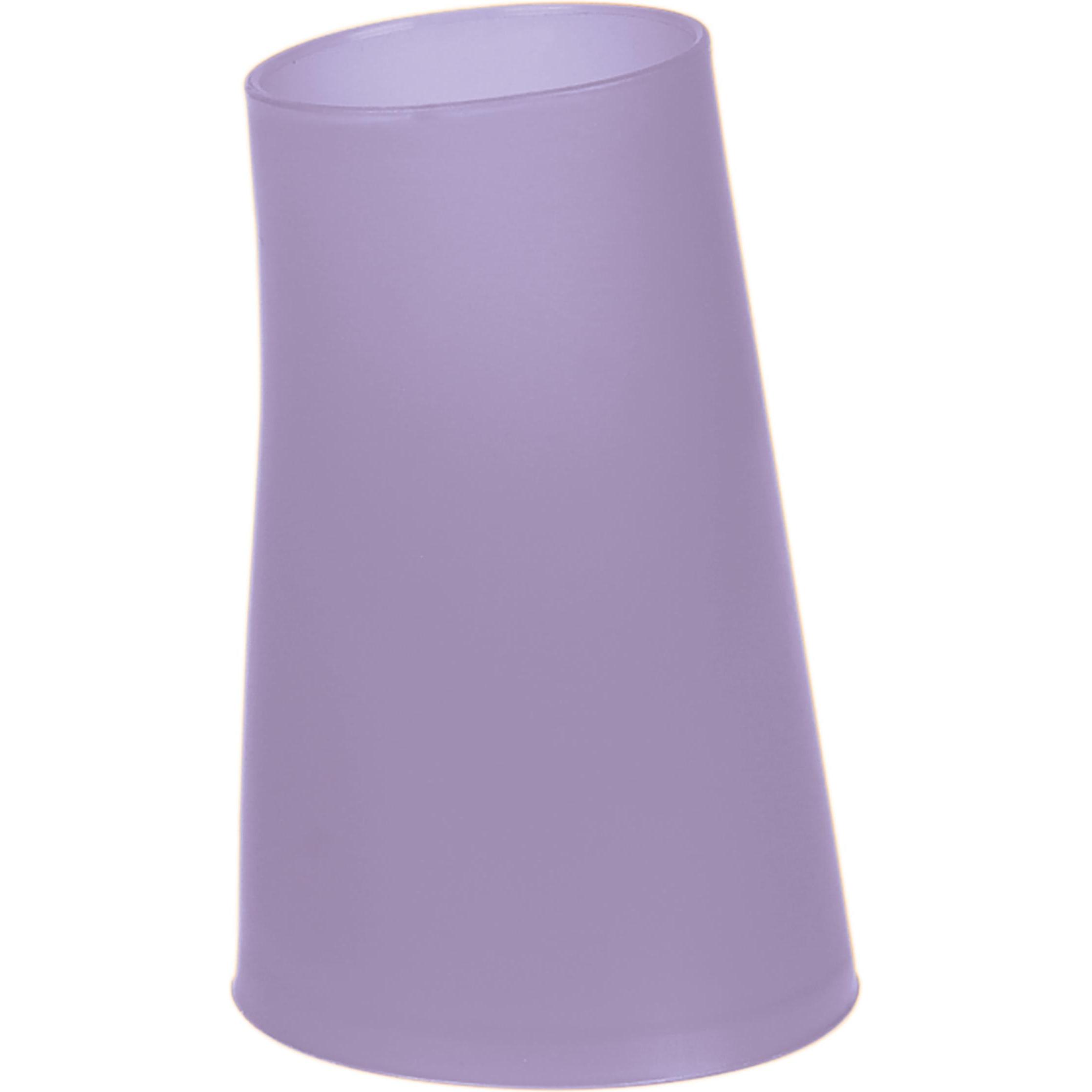 spirella, Portaspazzolino, MOVE Zahnputzbecher lila / Kunststoff