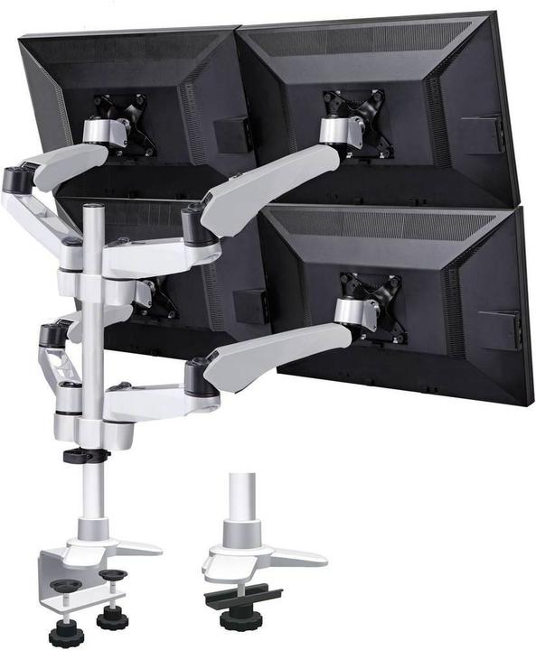 Produktbild SpeaKa Professional Flex 4fach Monitorhalter, Tischmontage m (Tisch, 27", 11 kg)