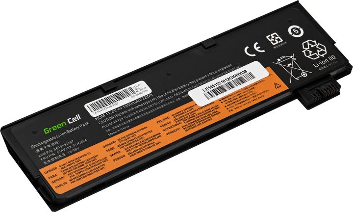 GreenCell GREEN CELL battery 01AV422 11.4V 1950mAh for Lenovo ThinkPad T470 T25 P51S (1950 mAh)