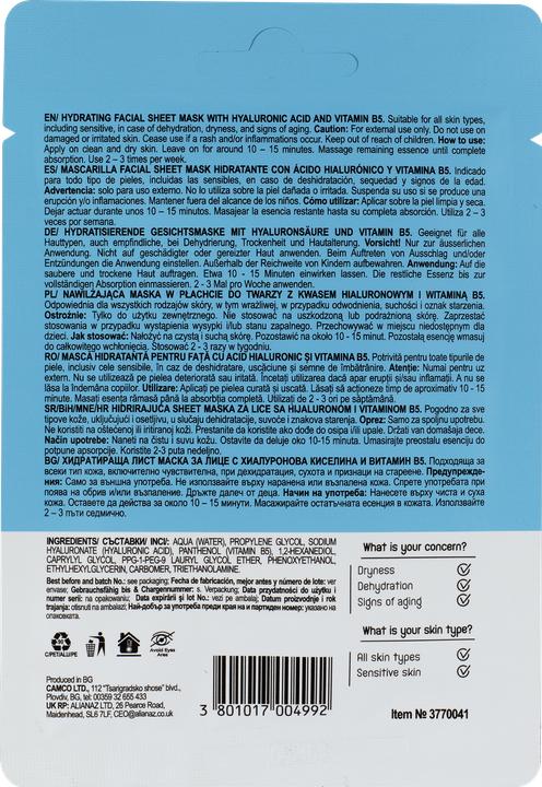 Actual product image Skincyclopedia Sheet Mask Hyaluron 20ml (20 ml)