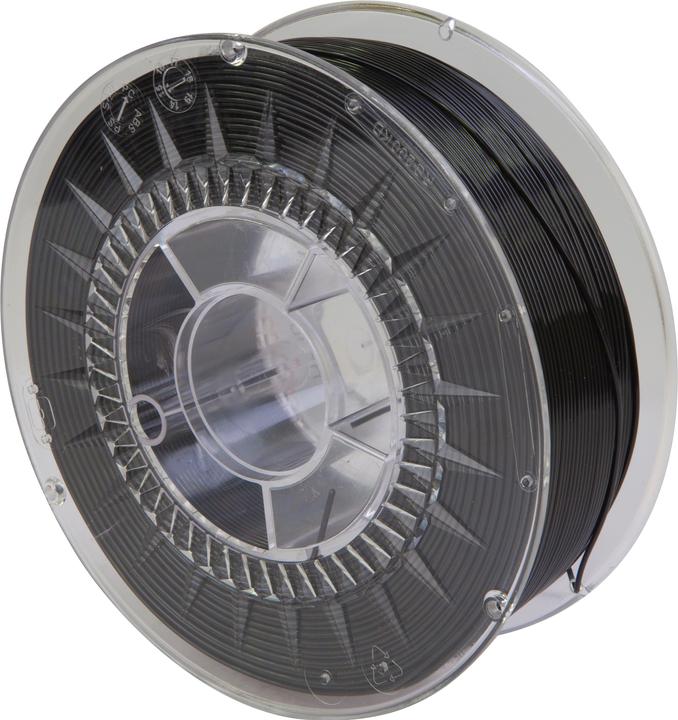 Image du produit Extrudr PETG noir 1,75 mm 2 500 g (PETG, 1.75 mm, 2.50 g, Noir)