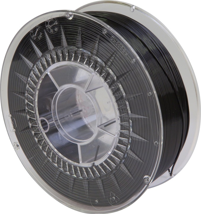 Produktbild Extrudr PETG Schwarz 1.75 mm 2.500 g (PETG, 1.75 mm, 2.50 g, Schwarz)