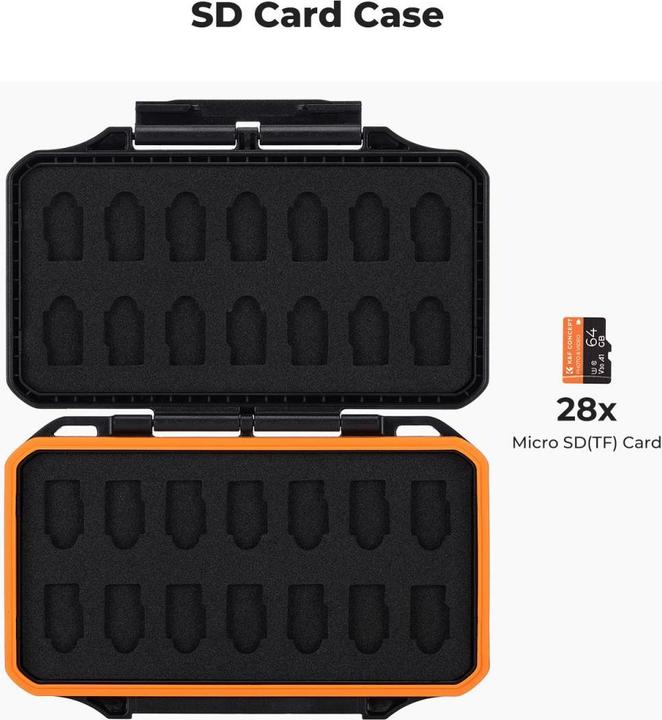 Produktbild K&F Concept Memory Card Case KF31.107 (Speicherkartenhülle)
