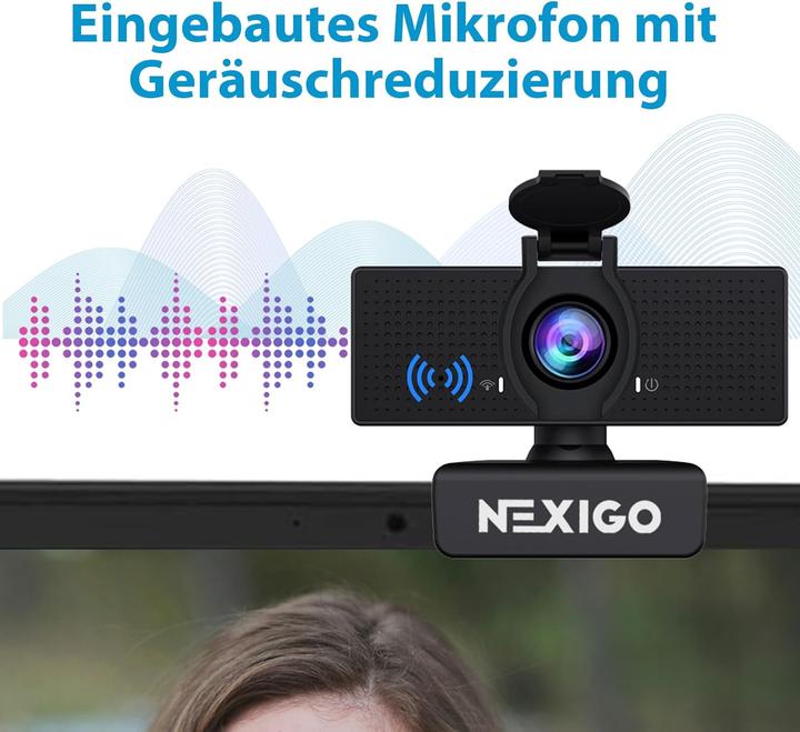 Produktbild NexiGo HD-Webcam 1080P mit Mikrofon