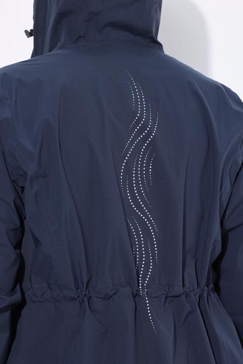 Produktbild Ulla Popken Regenjacke, leicht, Kapuze, wasserdicht, verstaubar (50, 52)