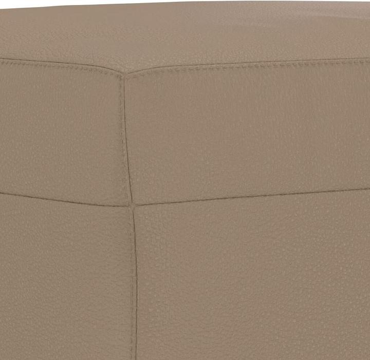 Immagine prodotto vidaXL Set divano 4 pezzi con cuscini cappuccino-marrone (2 posti, 3 posti)