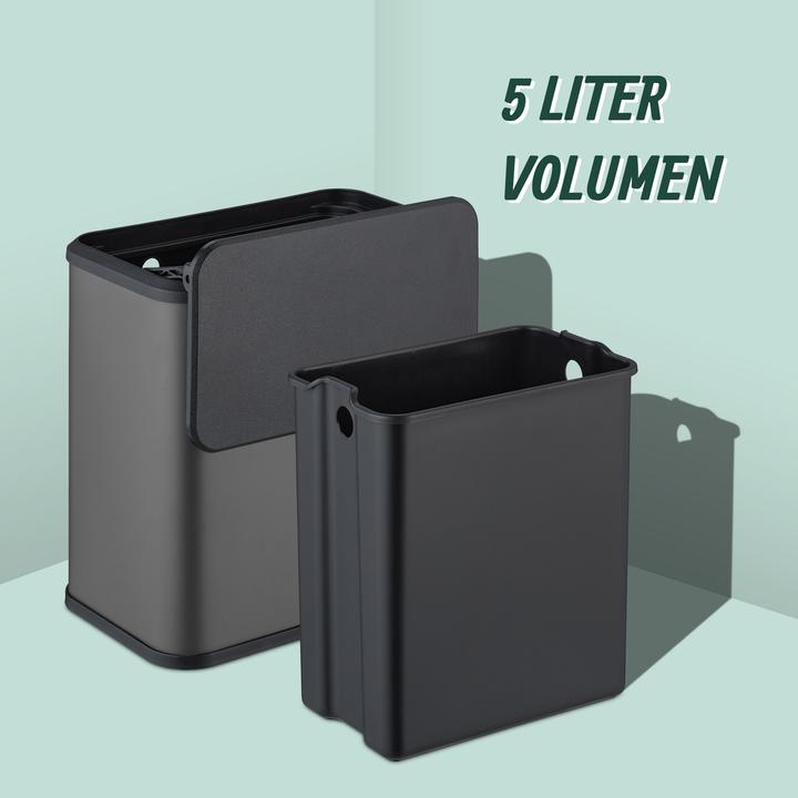 Produktbild Relaxdays Matter Mülleimer 5 L (5 l)