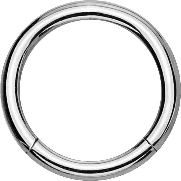 Produktbild Star Piercing Steriler Micro Segmentring klappbar silber (ohne Messing, Titan G23)