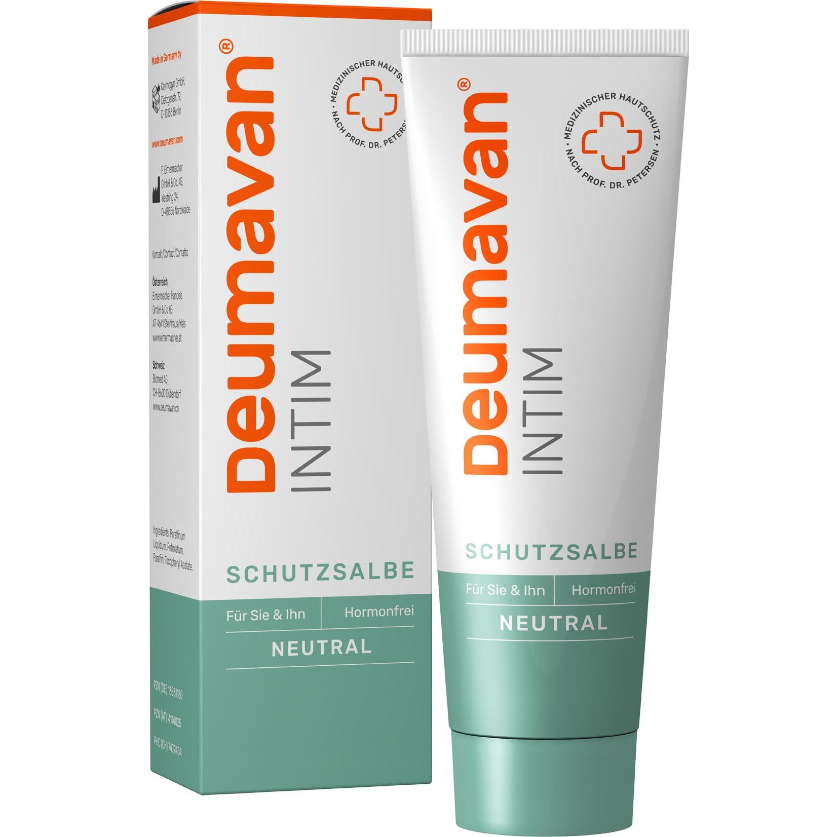 Deumavan, Intimpflege, Neutral Schutzsalbe (125 ml, Intimcrème)