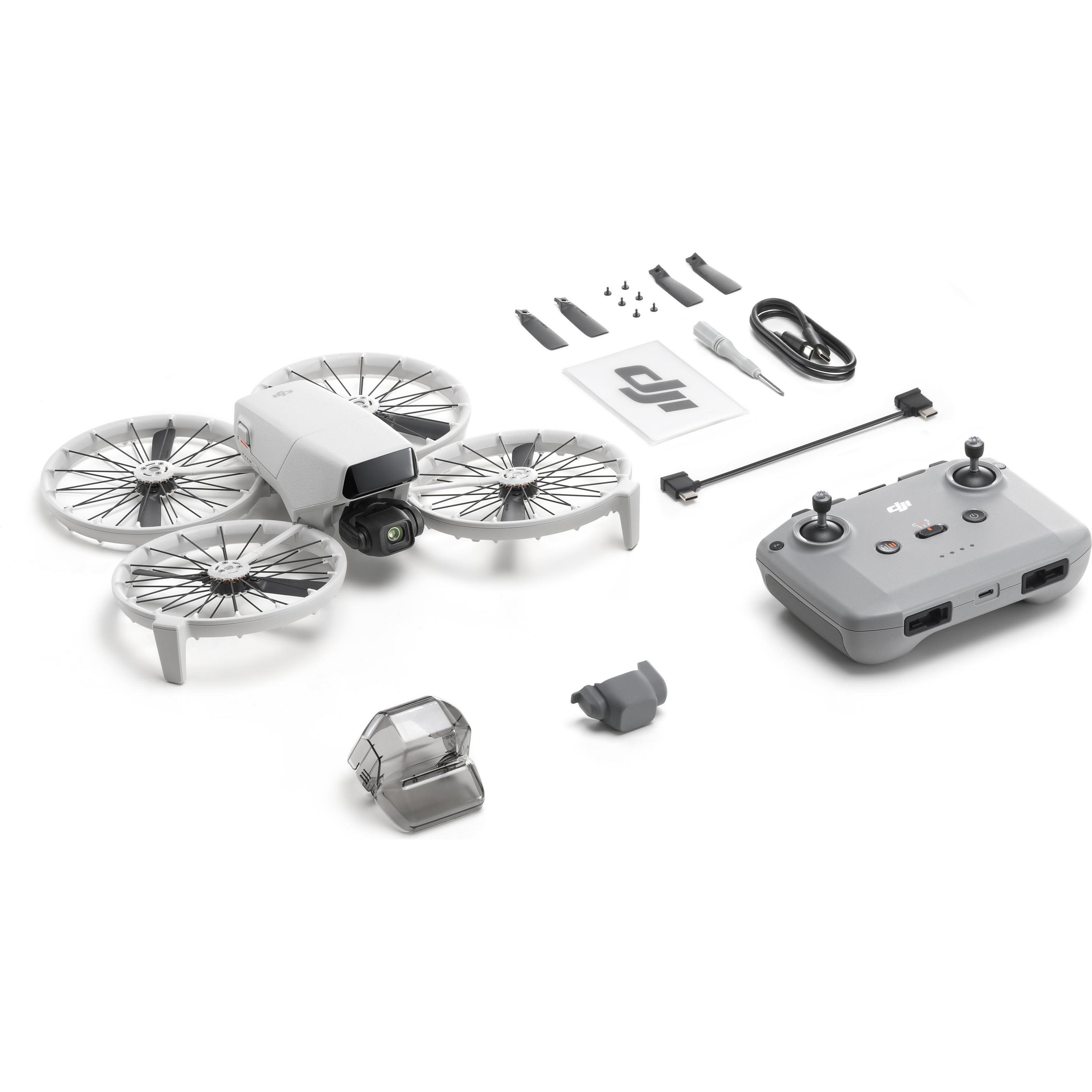 DJI Flip (31 min, 249 g, 48 Mpx), Drohne, Grau
