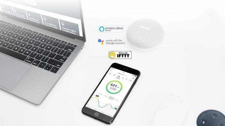 Actual product image Airthings Wave Plus