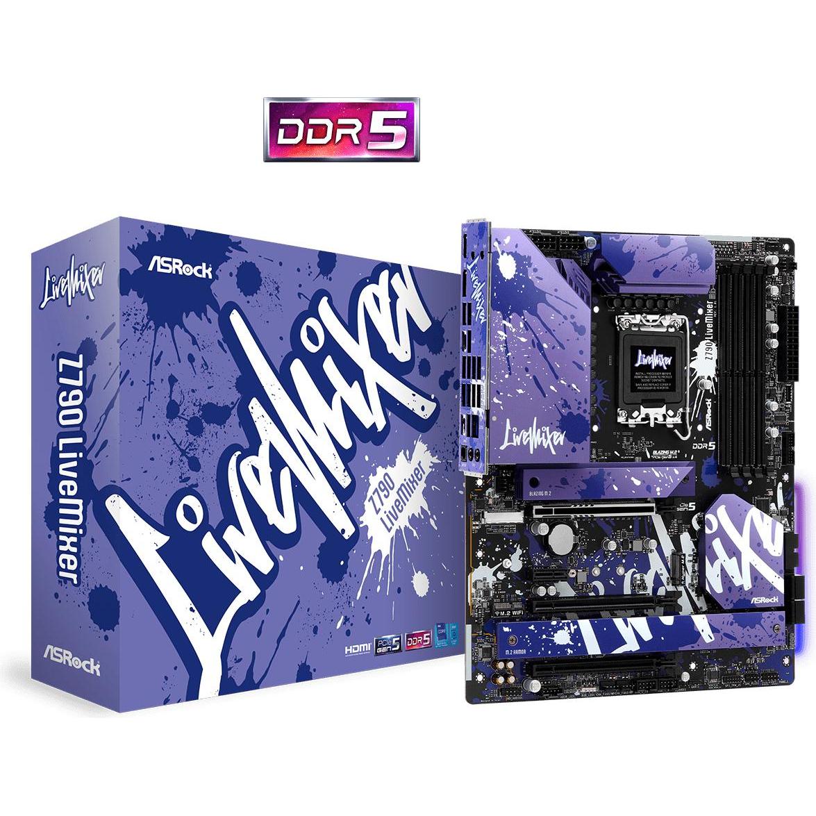 AsRock Z790 Live Mixer (LGA 1700, Intel Z790, ATX), Mainboard