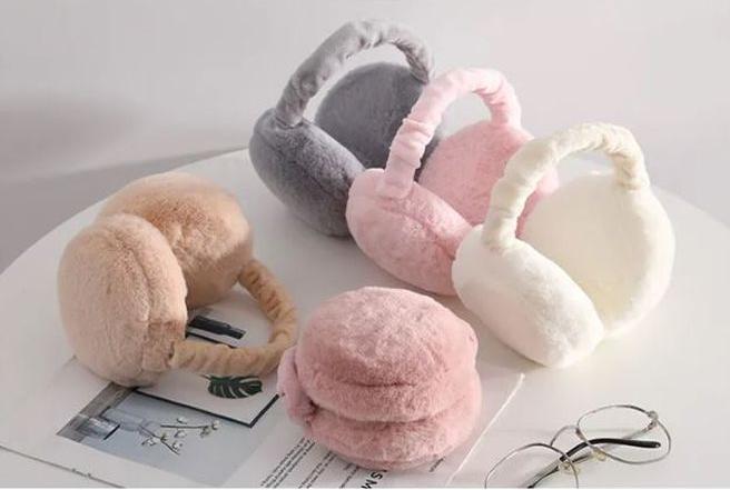 Image du produit MU Style Cold Fluffy Series Cache-oreilles en peluche