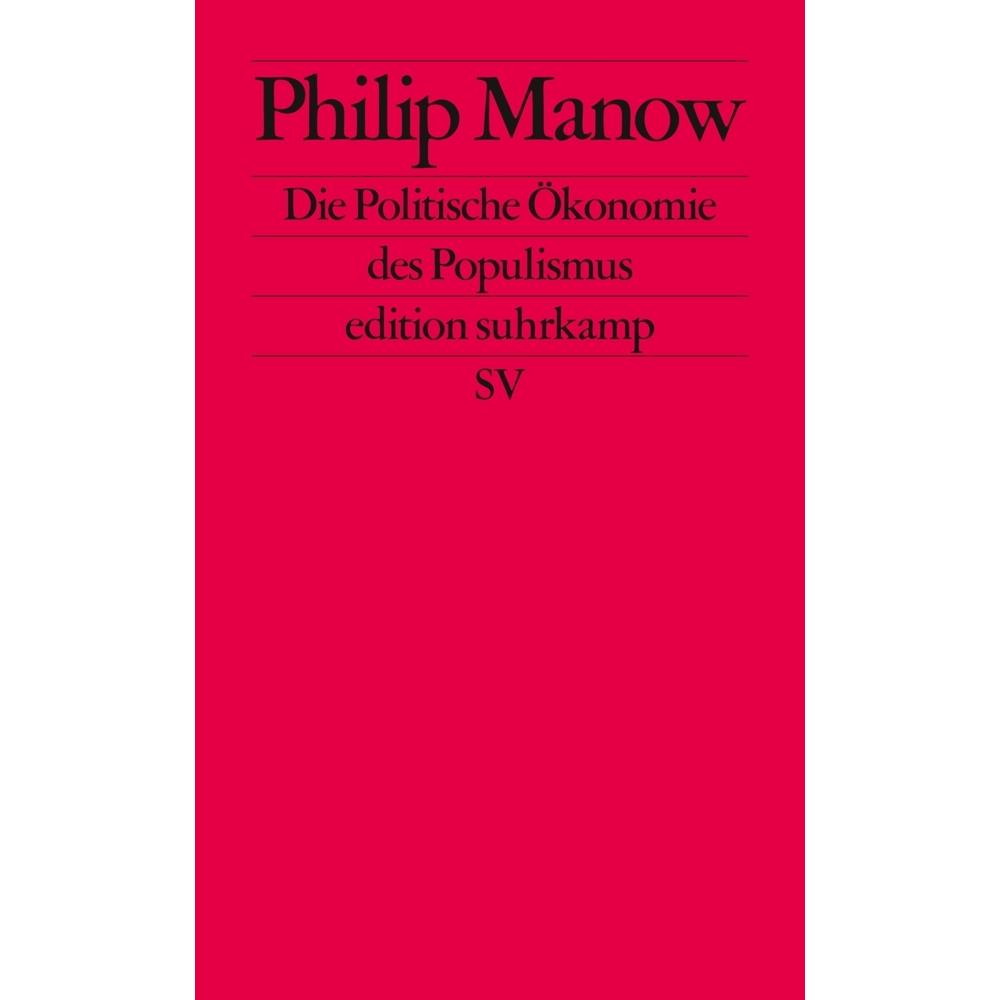 Thumbnail - Die Politische Ökonomie des Populismus, Fachbücher von Philip Manow