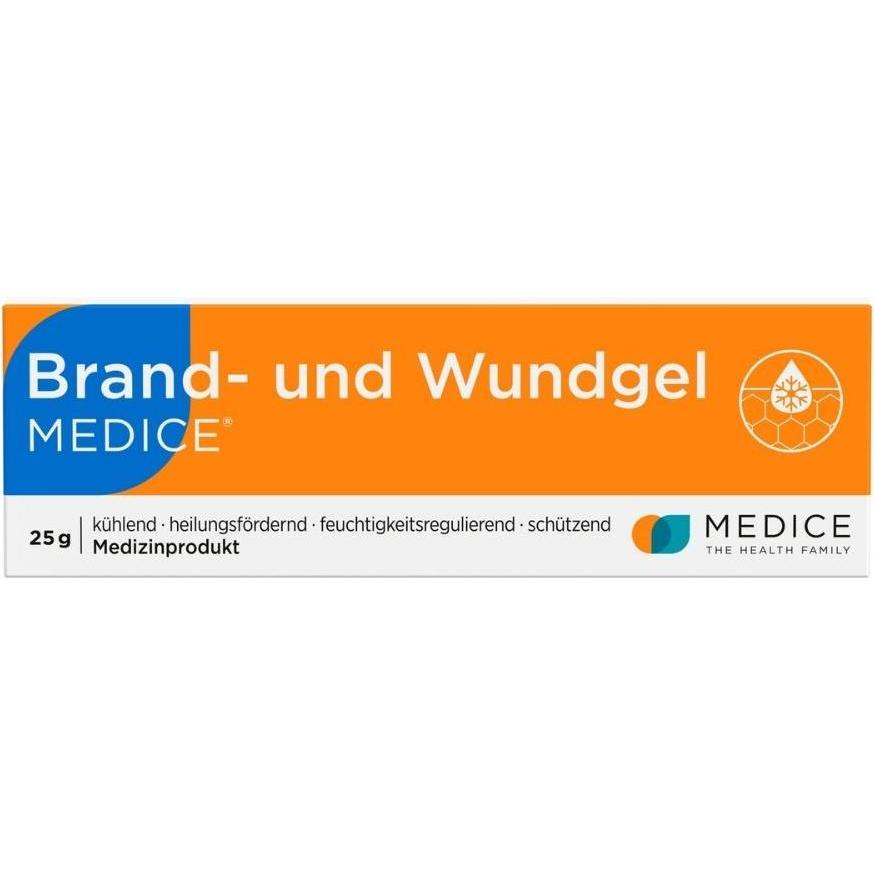 Medice, Wundversorgung, Brand- und Wundgel, 25 g Gel