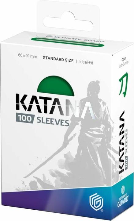 Actual product image Ultimate Guard 100 pochettes Katana Sleeves taille standard Jade Garden