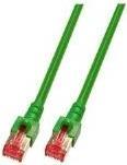 Actual product image Good Connections RNS® patch cable with snap-in lug protection, Cat. 6, S/FTP, PiMF, PVC, 250MHz, green, 25m (S/FTP, CAT6, 25 m)