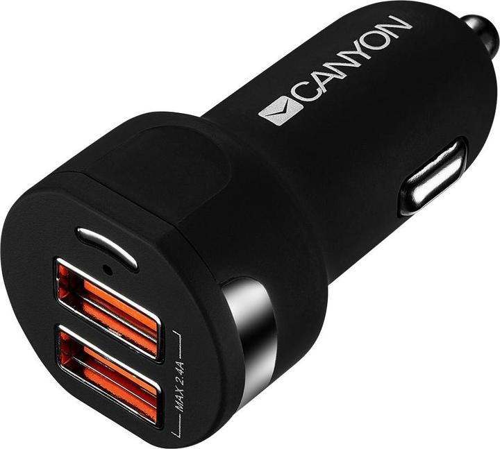 Produktbild Canyon KFZ-Ladegerät 2Port,2xUSB-A