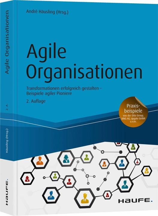 Actual product image Agile Organisationen (German, André Häusling, 2020)