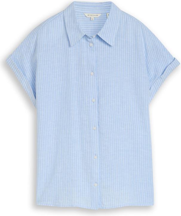 Immagine prodotto Tom Tailor blouse shortsleeves with linen (36)