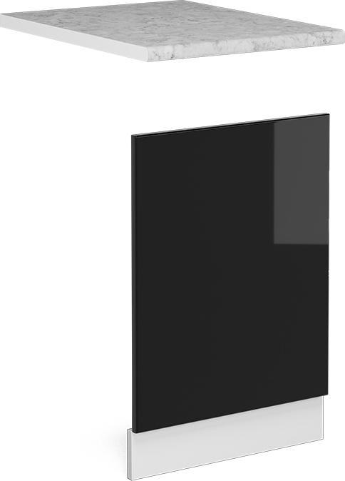 Marble-Weiss, Schwarz Hochglanz