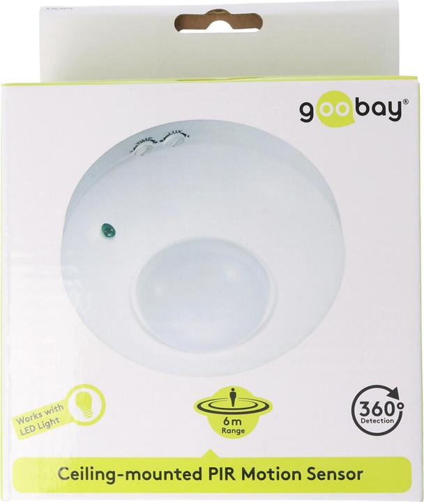 Actual product image Goobay PIR 360° up to 6m (6 m)