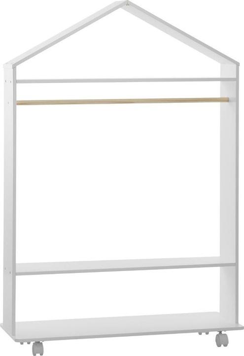 Produktbild Atmosphera Kleiderschrank mit Rädern, weiss (36 cm)