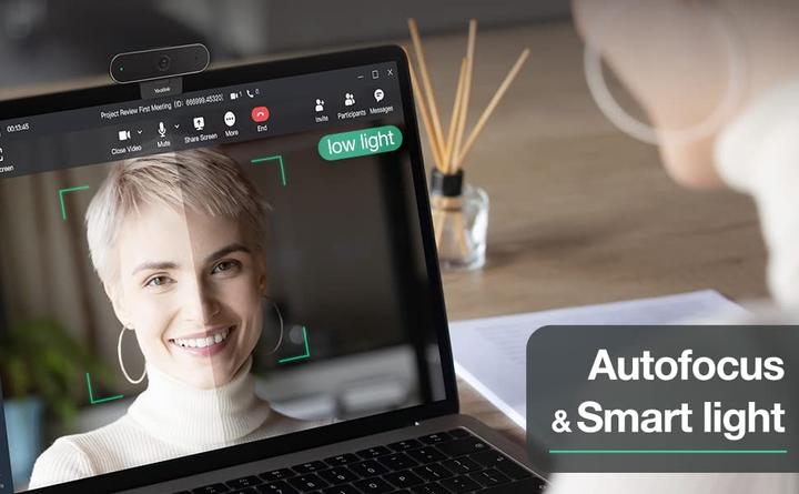 Actual product image Yealink UVC20 autofocus webcam 1080P 30 fps (2 Mpx)