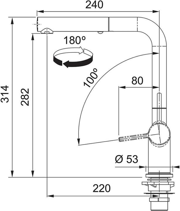 Actual product image Franke Active L