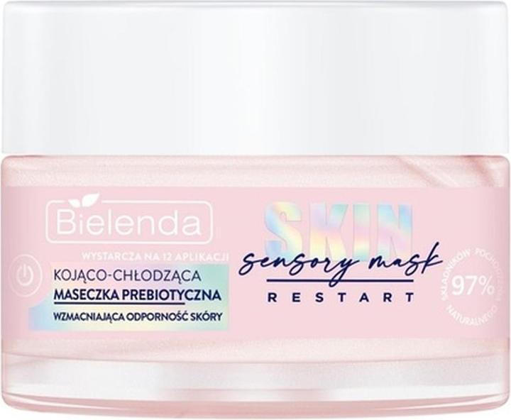 Actual product image Bielenda Skin Restart Sensory Mask Prebiotic Soothing Cooling Mask