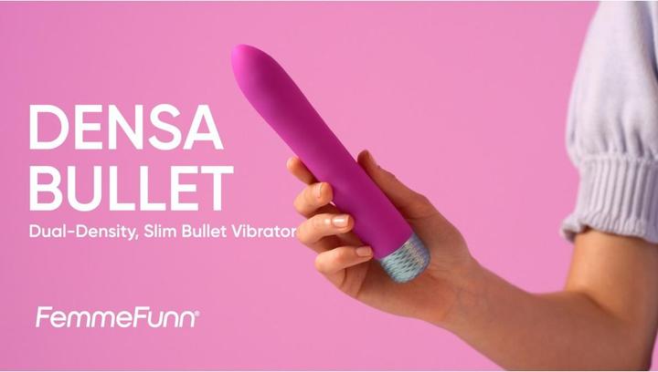 Produktbild Femme Funn Densa Dual Density Long Bullet Vibrator and Soft, Flexible Exterior Made from Premium Liq